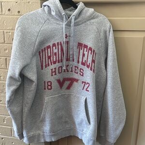 LG Gray Under Armour VA Tech Hoodie